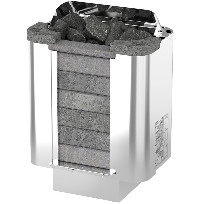 Elektryczny piec do sauny – Sawotec Cumulus CML-90NS, bez jednostki sterującej