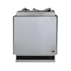 Elektryczny piec do sauny - EOS P1 W, wykończenie ze stali nierdzewnej 