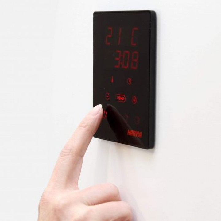 Piec elektryczny do sauny - HARVIA Cilindro PC90XW WiFi Steel 9 kW