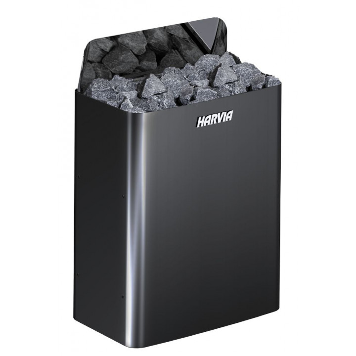 Piec elektryczny do sauny - HARVIA The Wall Black Steel SW45E 4,5 kW