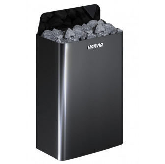 Piec elektryczny do sauny - HARVIA The Wall Black Steel SW90E 9 kW
