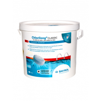 Tabletki chloru wolno rozpuszczalne Chlorilong Classic 250, 5 kg