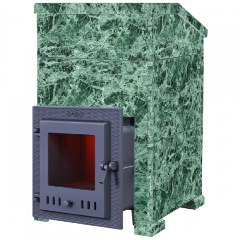 Piec do sauny opalany drewnem GEFEST - Groza 18 (M) President Serpentine