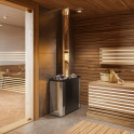 Piec do sauny opalany drewnem - NOVA HORIZONTAL 26 - 2