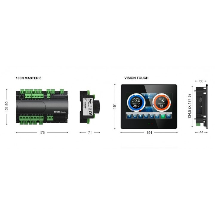 Jednostka sterująca PEGO VISION TOUCH THR