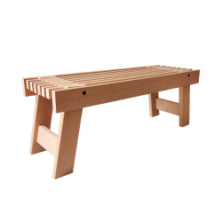 Ławka do sauny olcha 1005 x 370 x 400 mm  Ławka do sauny olcha 1005 x 370 x 400 mm