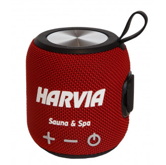 Wodoodporny głośnik do sauny HARVIA, czerwony