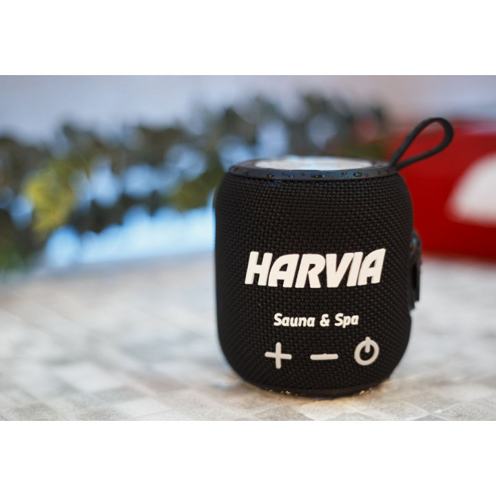 Wodoodporny głośnik do sauny HARVIA, czarny