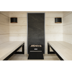 Ściana kamienna HARVIA, rama szara  Ściana kamienna HARVIA, rama szara