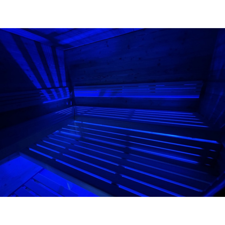 NAŚWIETLACZ LED SAUFLEX RGB Z JEDNOSTKĄ STERUJĄCĄ