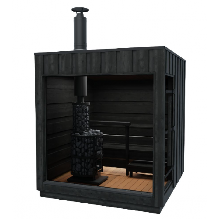 Sauna HARVIA Legend z piecem opalanym drewnem