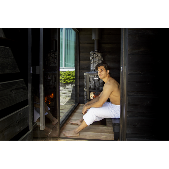 Sauna HARVIA Legend z piecem opalanym drewnem