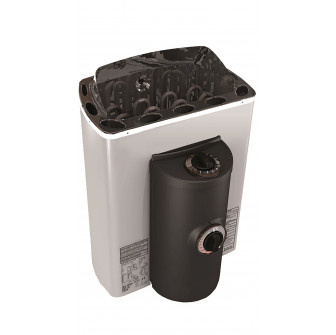 Piec elektryczny do sauny - SAWOTEC MINI X Corner, 2,3 kW, z jednostką sterującą