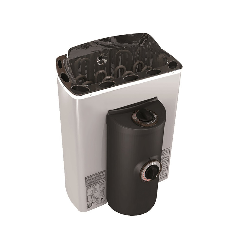 Elektryczny piec do sauny – SAWOTEC Mini X Corner 3,6 kW, z jednostką sterującą