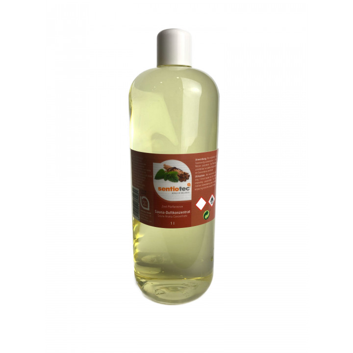 Sentio Sauna koncentrat zapachowy "Cynamonowa mięta pieprzowa", 1l