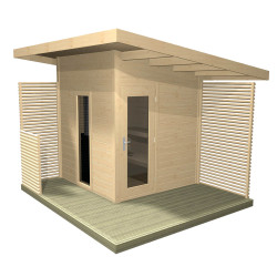 Sauna zewnętrzna HARVIA Solide Compact 