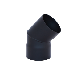 Łuk HARVIA 45° czarny  Łuk HARVIA 45° czarny