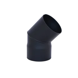 Łuk HARVIA 45° czarny 