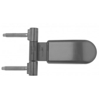 Zawiasy drzwiowe ABLOY do drzwi sauny parowej, szare, ABLFL75