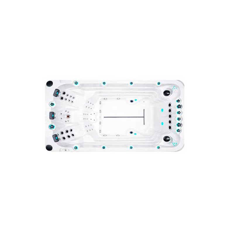 Basen z hydromasażem DZIAŁALNOŚĆ SPA 1 GŁĘBOKO