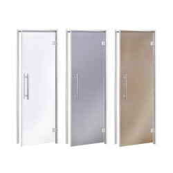 Szklane drzwi AD BENELUX do sauny parowej 