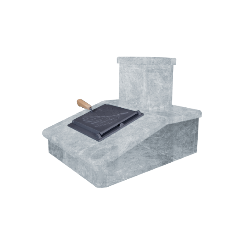 Kamienne wykończenie komina, Talkochlorite, 290 mm