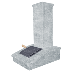 Kamienne wykończenie komina, Talkochlorite, 790 mm  Kamienne wykończenie komina, Talkochlorite, 790 mm