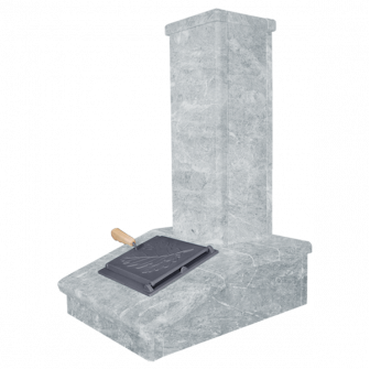 Kamienne wykończenie komina, Talkochlorite, 790 mm