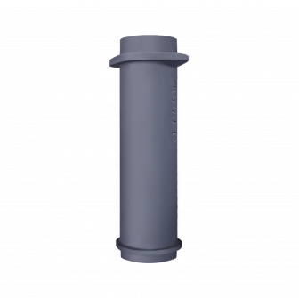 Dolna żeliwna rura spalinowa do pieców saunowych GEFEST , Ø180 mm, 500 mm