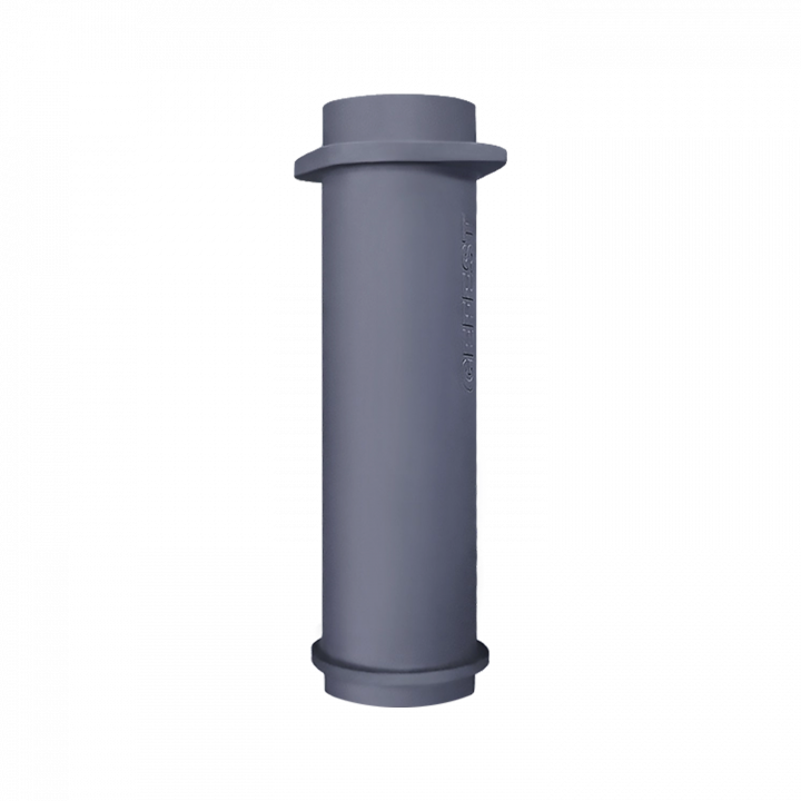 Dolna żeliwna rura spalinowa do pieców saunowych GEFEST , Ø180 mm, 500 mm