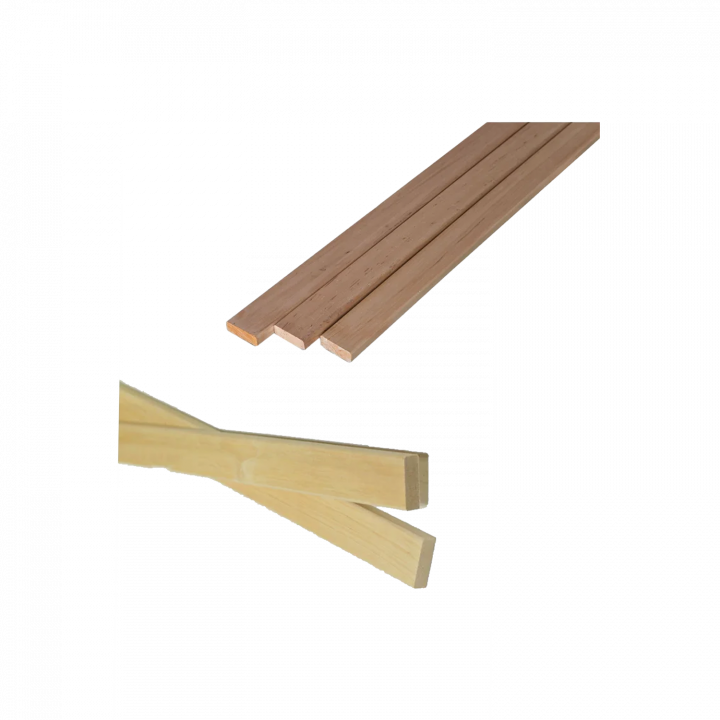 Listwa przykrywająca do sauny, 15 x 45 mm
