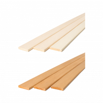Listwa przykrywająca do sauny, 15 x 90 mm