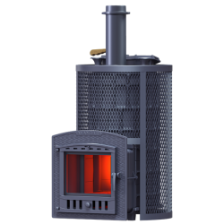 Piec do sauny opalany drewnem GEFEST - AVANGARD ZK 40 (P2) Hurricane w ruszcie okrągłym  Piec do sauny opalany drewnem GEFEST - AVANGARD ZK 40 (P2) Hurricane w ruszcie okrągłym