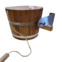 Wanna przelewowa 30 l, dąb - 0