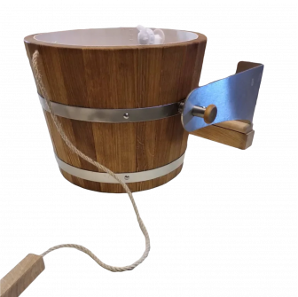 Wanna przelewowa 30 l, dąb