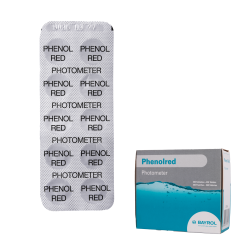 Tabletki do badania wody do fotometru Phenolred, określanie pH, 10 tabletek  Tabletki do badania wody do fotometru Phenolred, określanie pH, 10 tabletek