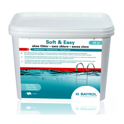 Narzędzie do konserwacji basenu Soft & Easy, BEZ CHLORU, 5,04 kg