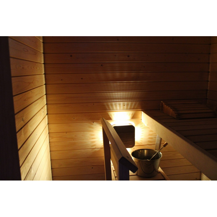 Kwadratowa lampa sauny LED BIRRA
