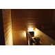 Kwadratowa lampa sauny LED BIRRA