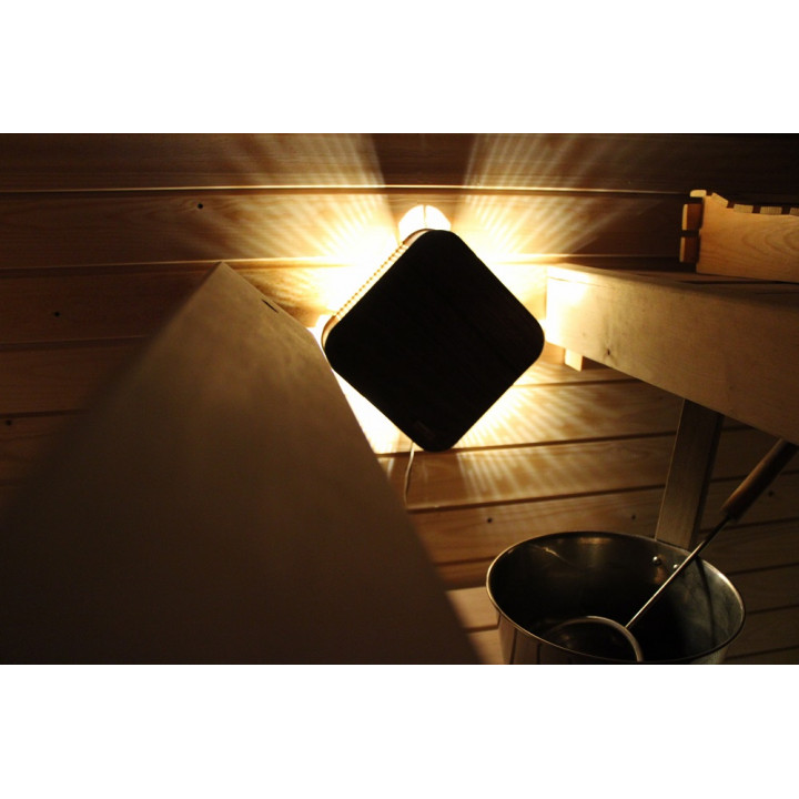 Kwadratowa lampa sauny LED BIRRA