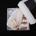 Zestaw prezentowy GINTARAI w pudełku prezentowym. Czapka i wacik - 0