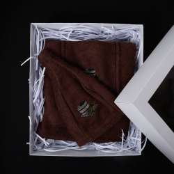 Zestaw prezentowy. brązowy  Zestaw prezentowy. brązowy