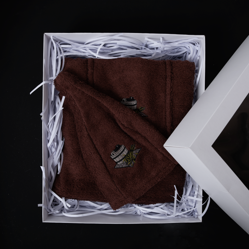 Zestaw prezentowy. brązowy