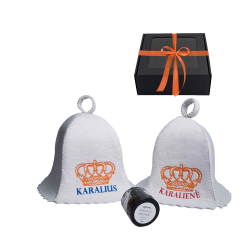 Zestaw prezentowy w pudełku prezentowym LIGHT KINGS. Kapsle i kryształy mentolowe 