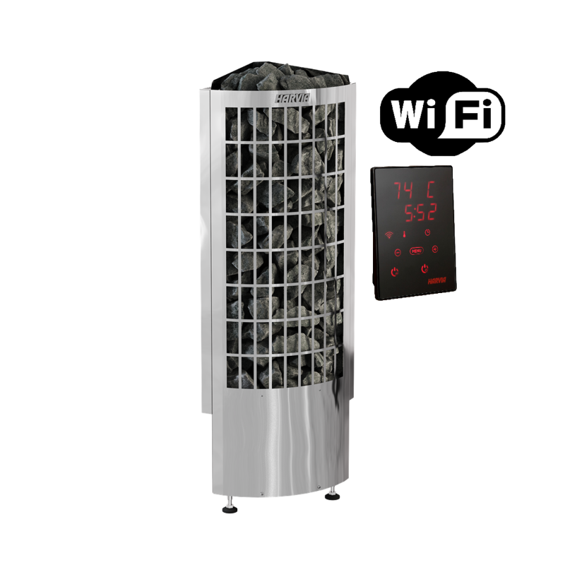 Grzejnik elektryczny - HARVIA Cilindro Corner XE