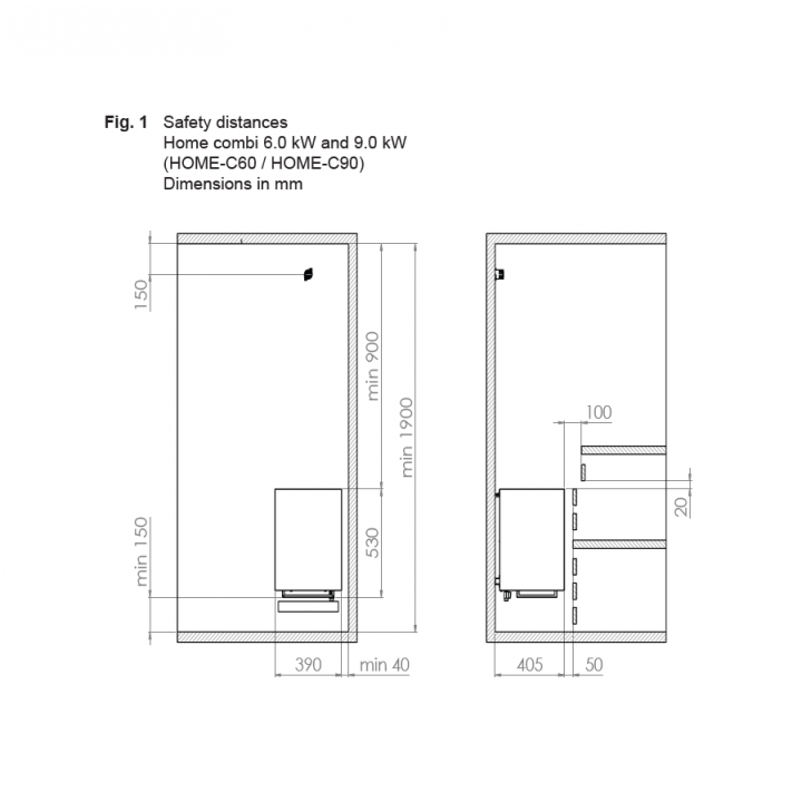 Elektryczny piec do sauny - HARVIA Virta Wall Combi HLW90S 9 kW