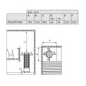 Piec elektryczny do sauny - HARVIA Cilindro PC90E bez panelu sterowania - 7
