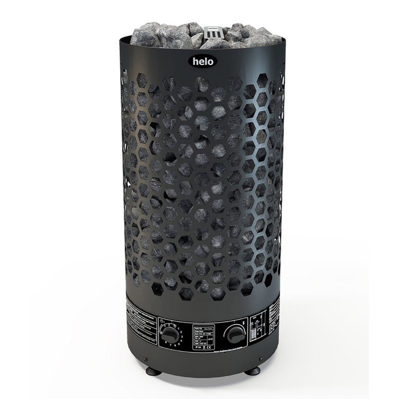 Elektryczny piec do sauny - HELO Ringo, czarny BWT