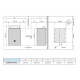 Elektryczny piec do sauny - HUUM Core Wall Mini Combi 4