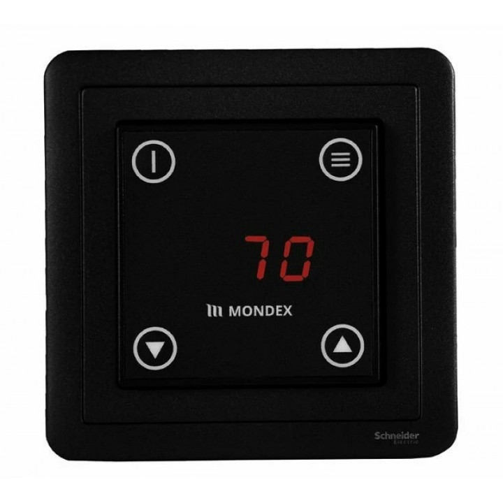 Elektryczny piec do sauny - MONDEX KALLA, czarny